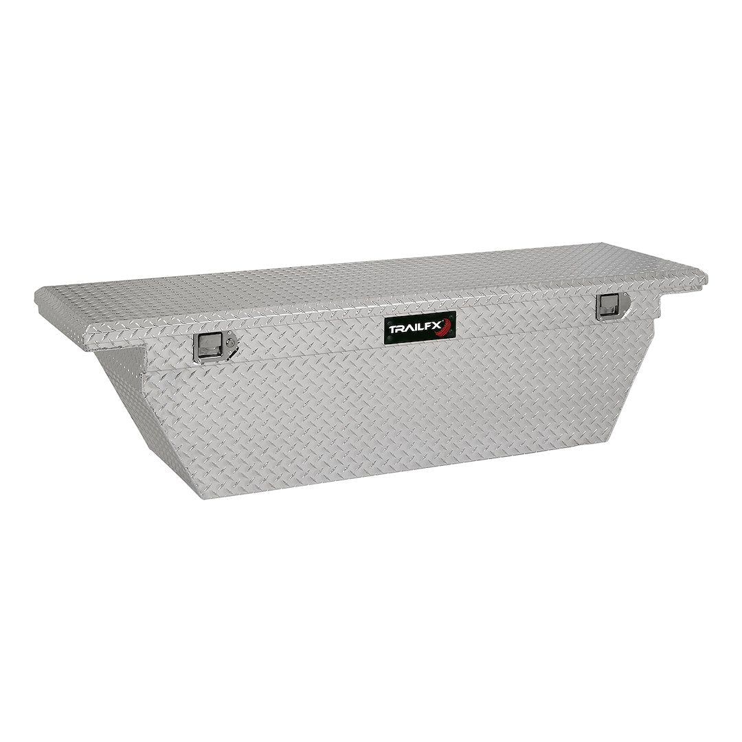 TrailFX 69 Inch Aluminum Low Profile Single Lid Deep Crossover Toolbox- Brite (121701) - product image 1