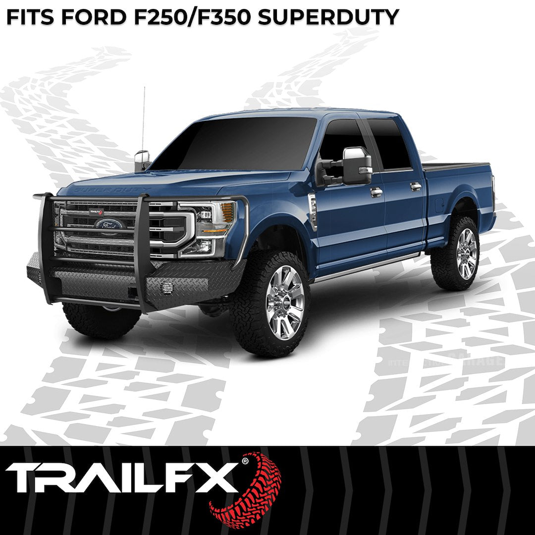 TrailFX 2017–2022 Front Full Replacement Bumper for Ford Superduty (FX3023A) - product image 6