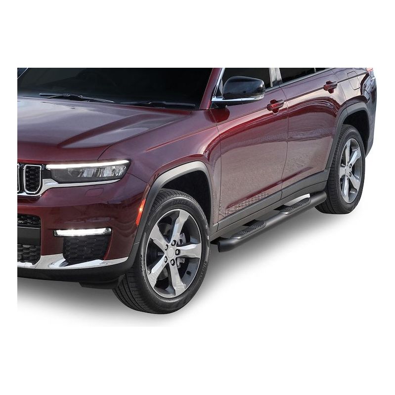 Black Horse Offroad| 3" Round Side Steps Fits Cherokee 23-25 | 9B080205A