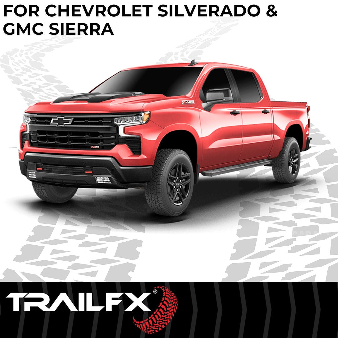 TrailFX 2014–2019 A4 Step Bars For GM Silverado/Sierra Extended Cab (AL4003B) (AL6003B) - product image 8
