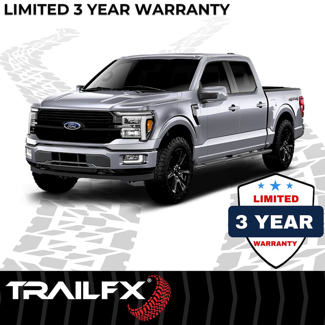 TrailFX 2015–2026 T4 Trapezoid Step Bar For Ford F150-350 Extended-Black (A4003B) - product image 8