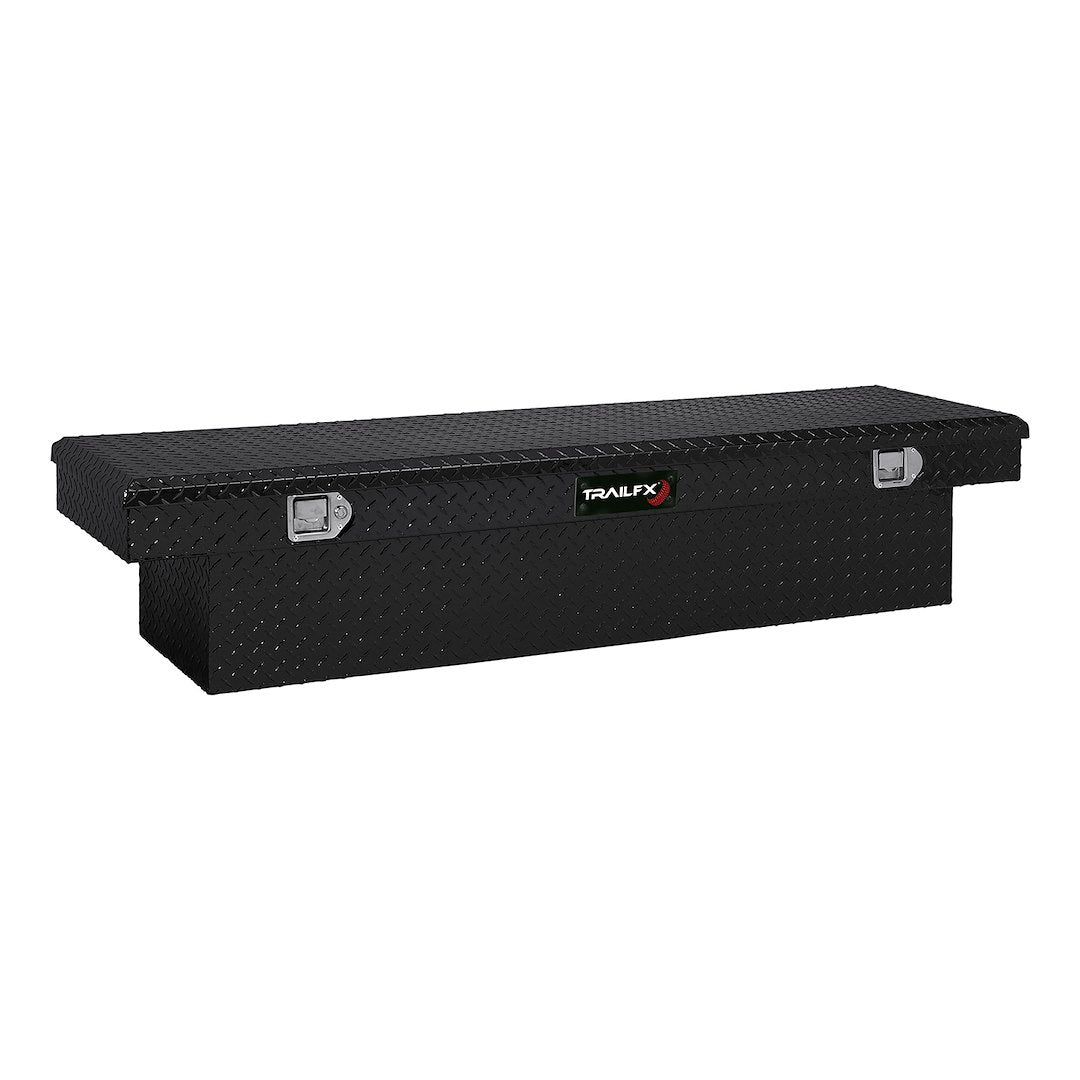 TrailFX 69 Inch Aluminum Single Lid Crossover Toolbox- Gloss Black (110702) - product image 1