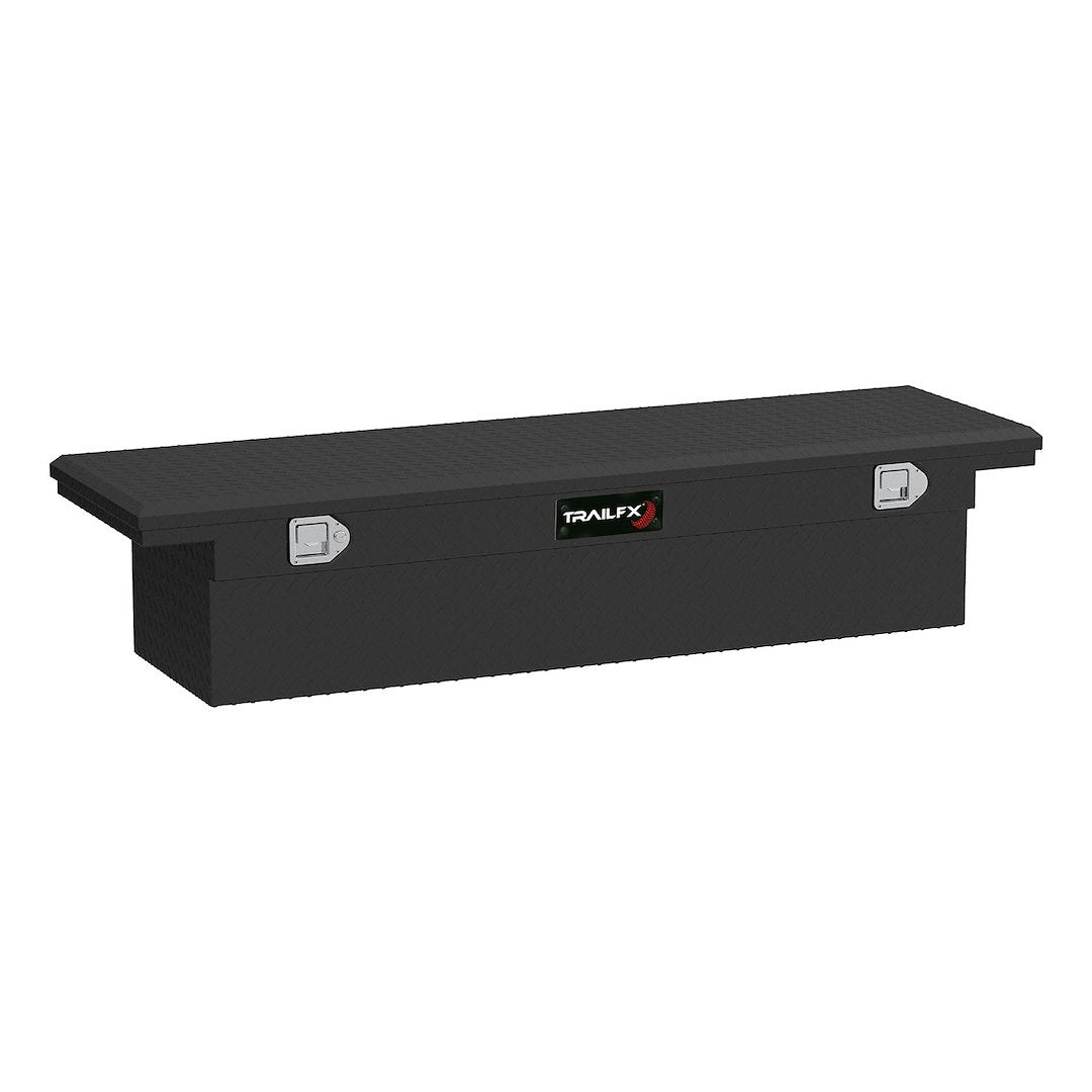 TrailFX 69 Inch Aluminum Low Profile Single Lid Crossover Toolbox- Matte Black (120703) - product image 1