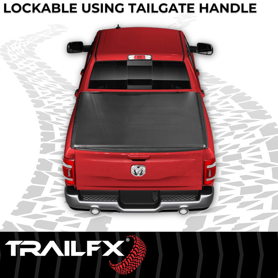 TrailFX 2019–2024 Soft Folding Tonneau Cover For Ram 1500 5.7' (TFX2001) - product image 8
