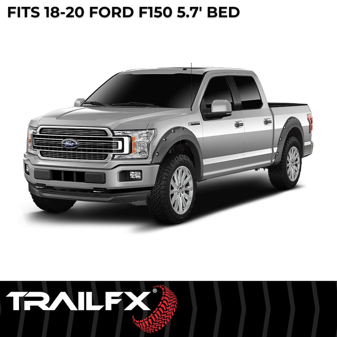 TrailFX 2018–2020 Pocket Style Fender Flares for Ford F150 (TFF3006S) - product image 7