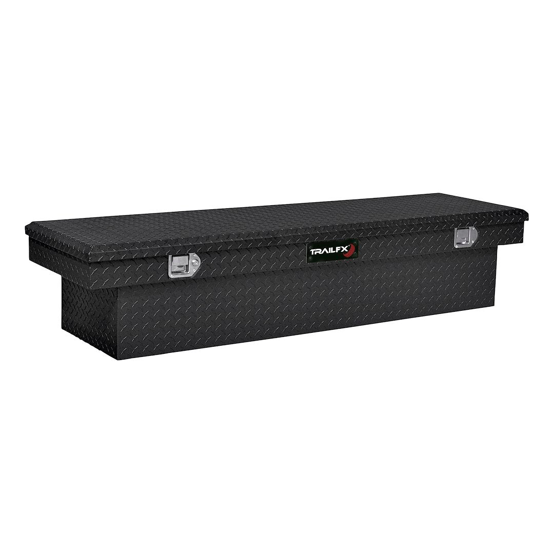 TrailFX 69 Inch Aluminum Single Lid Crossover Toolbox- Matte Black (110703) - product image 1