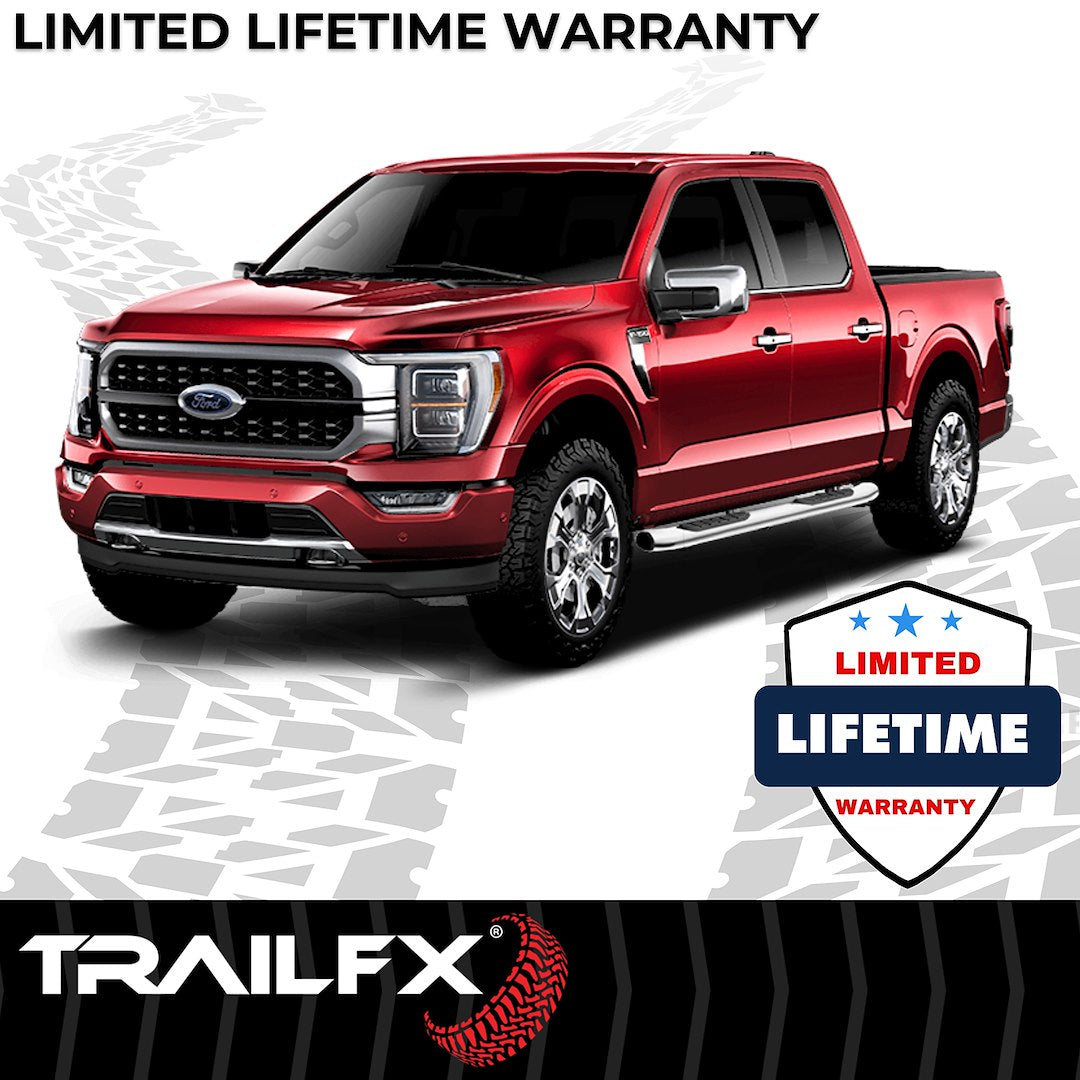 TrailFX 2007–2021 5" Oval Bent Step Bar For Toyota Tundra Crew-Stainless (A7078S) - product image 8