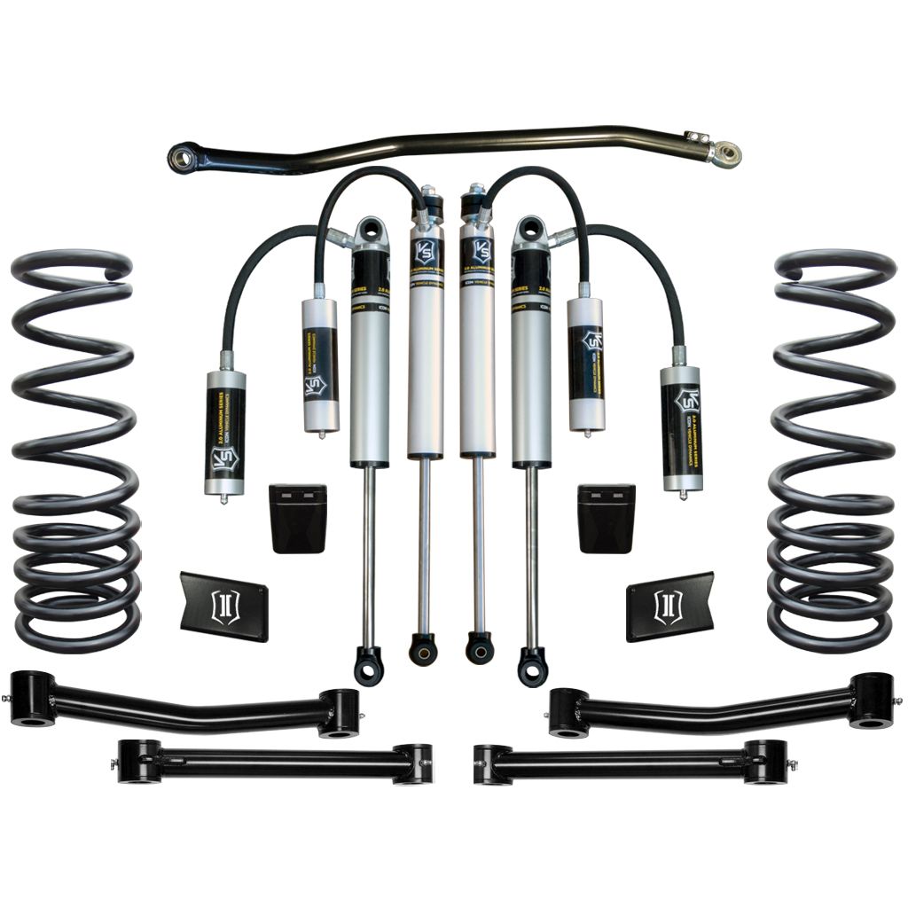ICON VEHICLE DYNAMICS | 03-12 RAM 2500/3500 4WD 2.5 Inch Stage 3 Suspension System Icon Vehicle Dynamics | K212503T