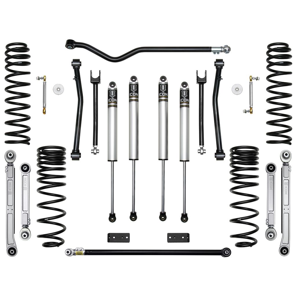 ICON VEHICLE DYNAMICS | 20-Up Jeep Gladiator 2.5 Inch Stage 5 Suspension System (Billet) Icon Vehicle Dynamics | K22105
