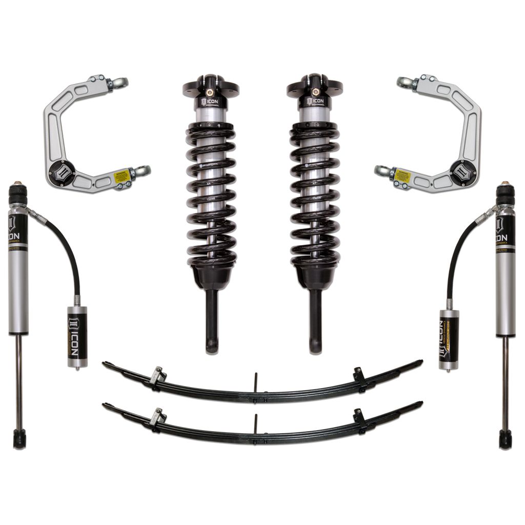ICON VEHICLE DYNAMICS | 2005-2015 Toyota Tacoma 0-3.5 Inch Lift/2016-2023 Tacoma 0-2.75 Inch Lift Stage 3 Suspension System Billet UCA Icon Vehicle Dynamics | K53003