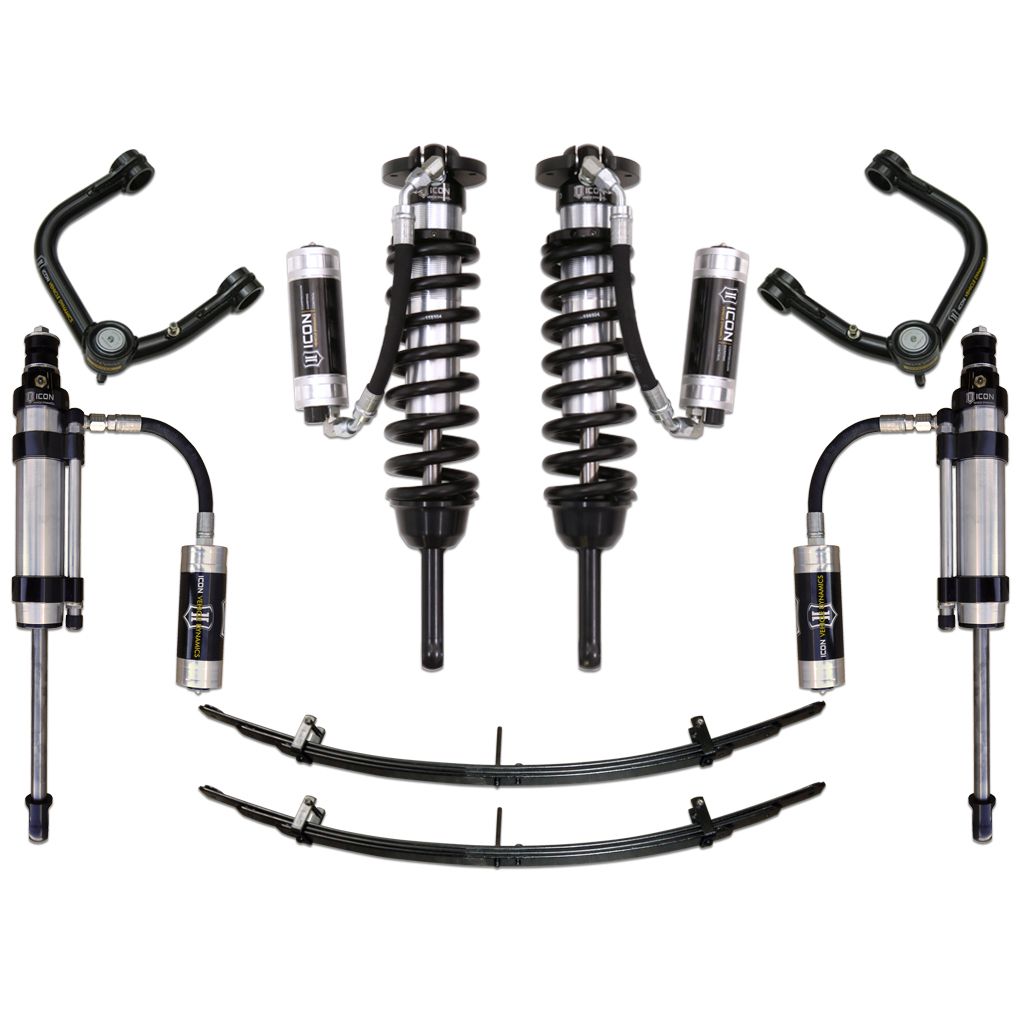 ICON VEHICLE DYNAMICS | 2005-2015 Toyota Tacoma 0-3.5 Inch Lift/2016-2023 Tacoma 0-2.75 Inch Lift Stage 7 Suspension System Tubular UCA Icon Vehicle Dynamics | K53007T