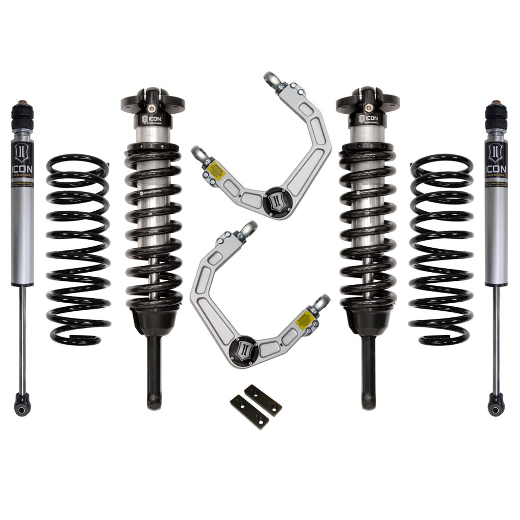 ICON VEHICLE DYNAMICS | 03-09 4Runner FJ Cruiser 0-3.5 Inch Stage 2 Suspension System W Billet UCA Icon Vehicle Dynamics | K53052