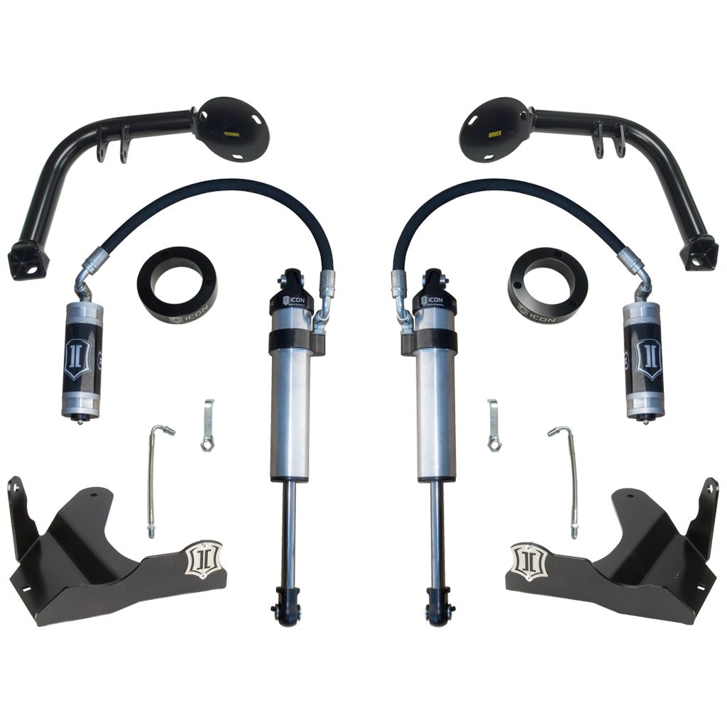 ICON VEHICLE DYNAMICS | 2010-2024 Toyota 4Runner/2010-2014 Toyota FJ Cruiser Stage 1 S2 Secondary Shock Upgrade System Icon Vehicle Dynamics | K53121