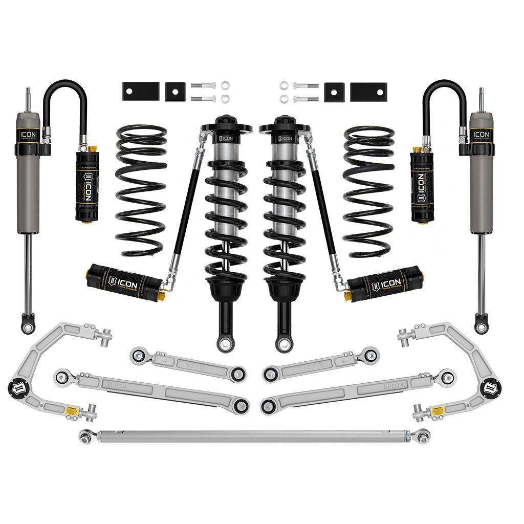 ICON VEHICLE DYNAMICS | 2022-2025 Toyota Tundra 1.25-3.5 Inch Lift Stage 11 (Trd) 2.5 Suspension System Billet CDCV Icon Vehicle Dynamics | K53201S