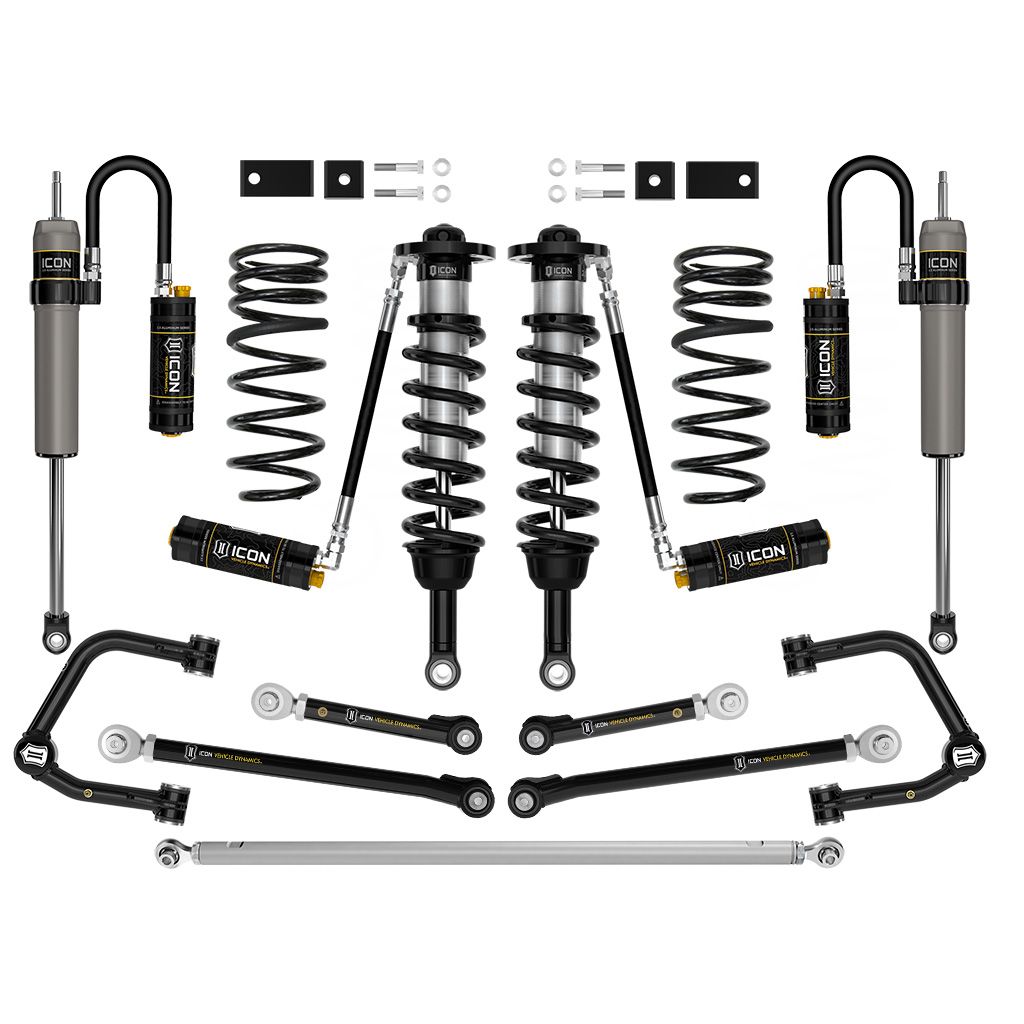ICON VEHICLE DYNAMICS | 2022-2025 Toyota Tundra 2-3.5 Inch Lift Stage 11 2.5 Suspension System Tubular CDCV Icon Vehicle Dynamics | K53201T
