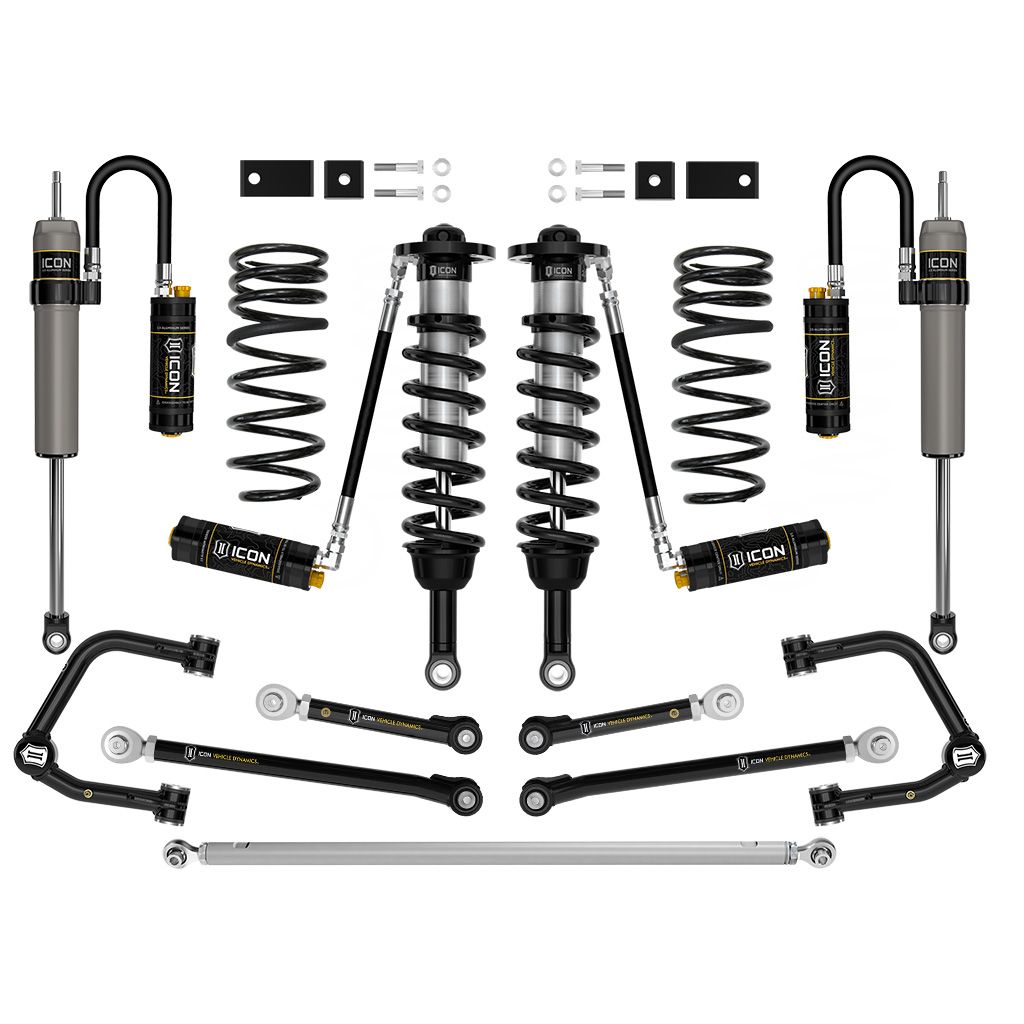 ICON VEHICLE DYNAMICS | 2022-2025 Toyota Tundra 2-3.5 Inch Lift Stage 11 (Trd) 2.5 Suspension System Tubular CDCV Icon Vehicle Dynamics | K53201TS