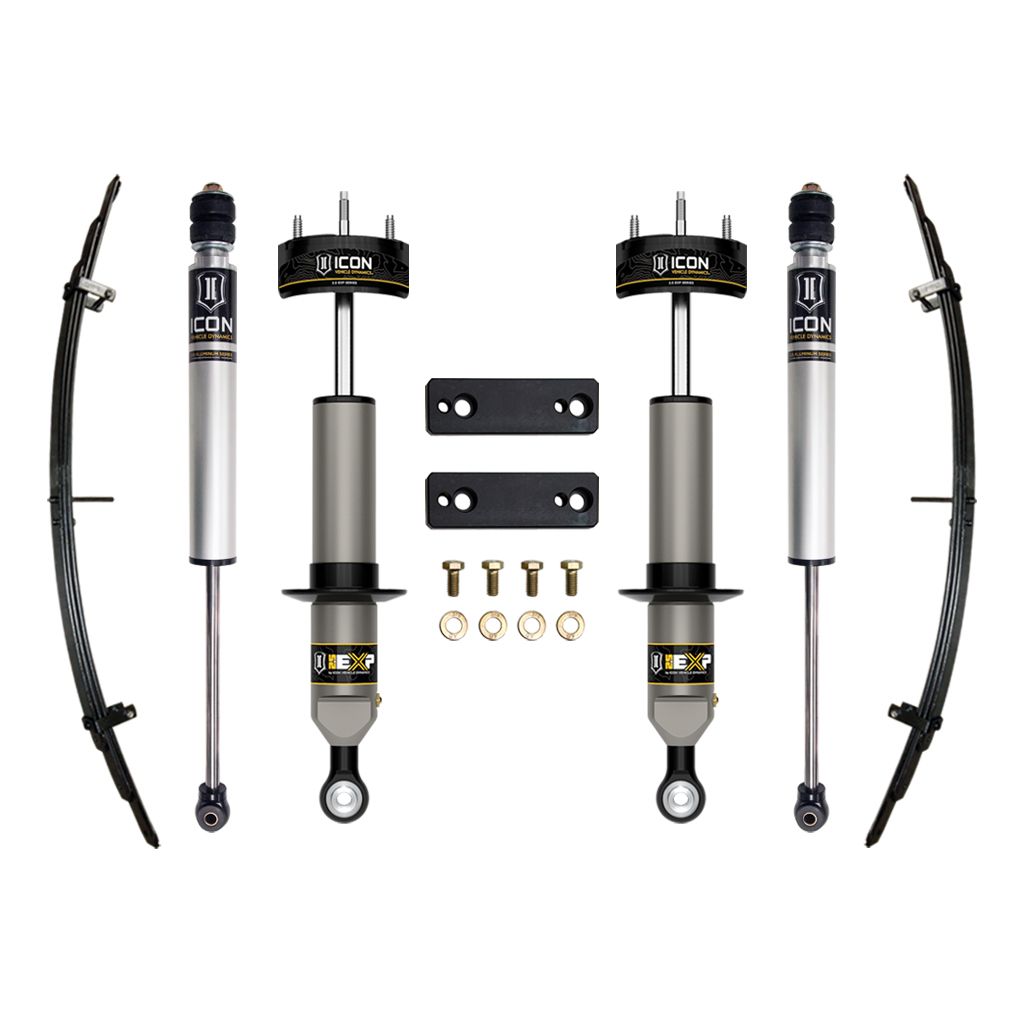 ICON VEHICLE DYNAMICS | 2005-2023 Toyota Tacoma 0-2 Inch Lift Stage 2 Exp Suspension System Icon Vehicle Dynamics | K53221