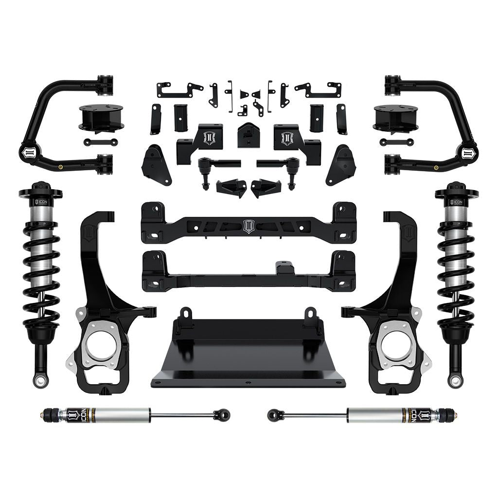 ICON VEHICLE DYNAMICS | 2022-2023 Toyota Tundra 6 Inch Lift Stage 2 Suspension System With Tubular Upper Control Arms Icon Vehicle Dynamics | K53272T