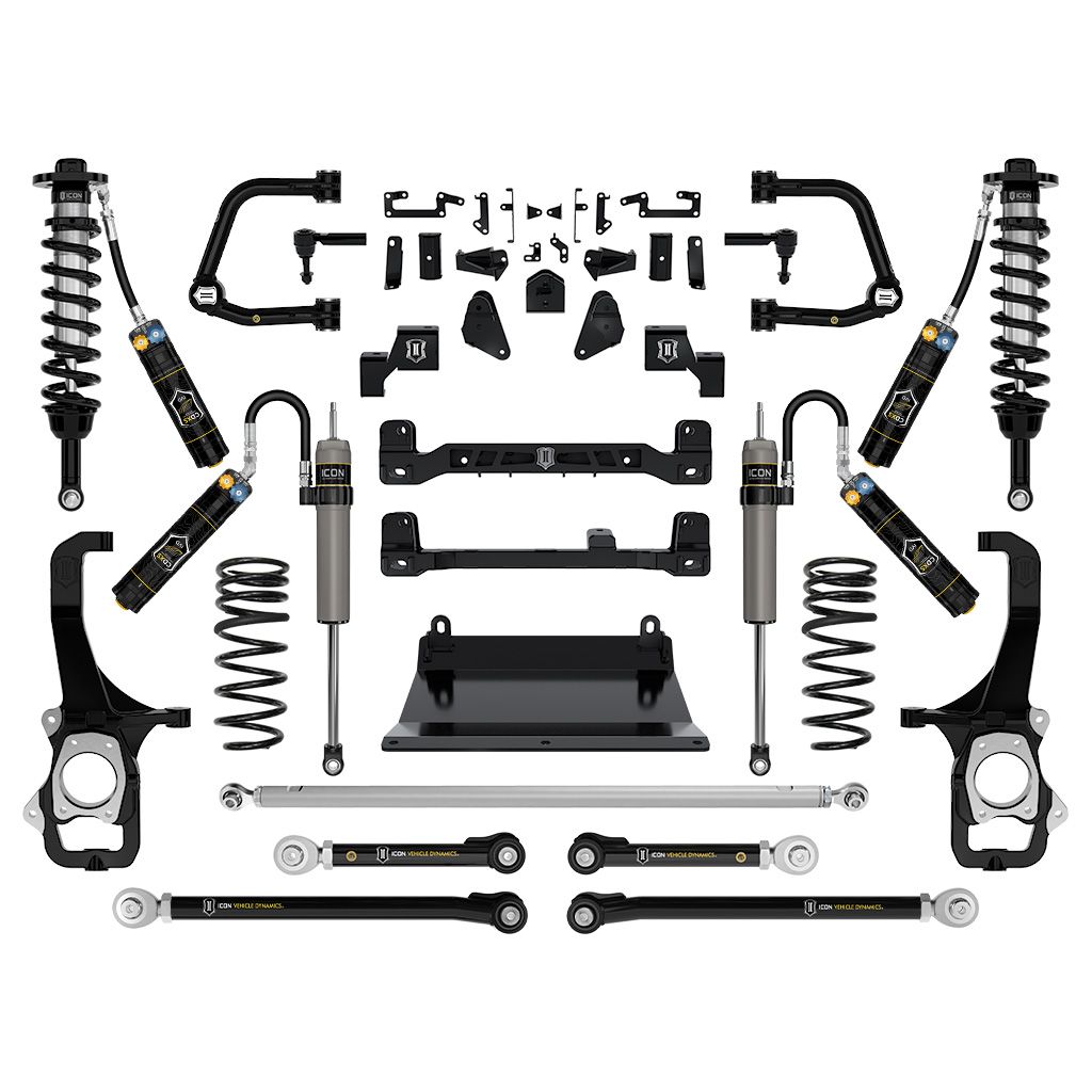 ICON VEHICLE DYNAMICS | 2022-2024 Toyota Tundra 6 Inch Lift Stage 7 Suspension System Tubular CDXS Icon Vehicle Dynamics | K53277TD