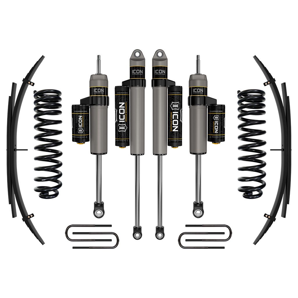 ICON VEHICLE DYNAMICS | 2017-2019 Ford F-250/F-350 4WD Diesel 2.5 Inch Lift Stage 2 Suspension System W/ Expansion Packs Icon Vehicle Dynamics | K62512L