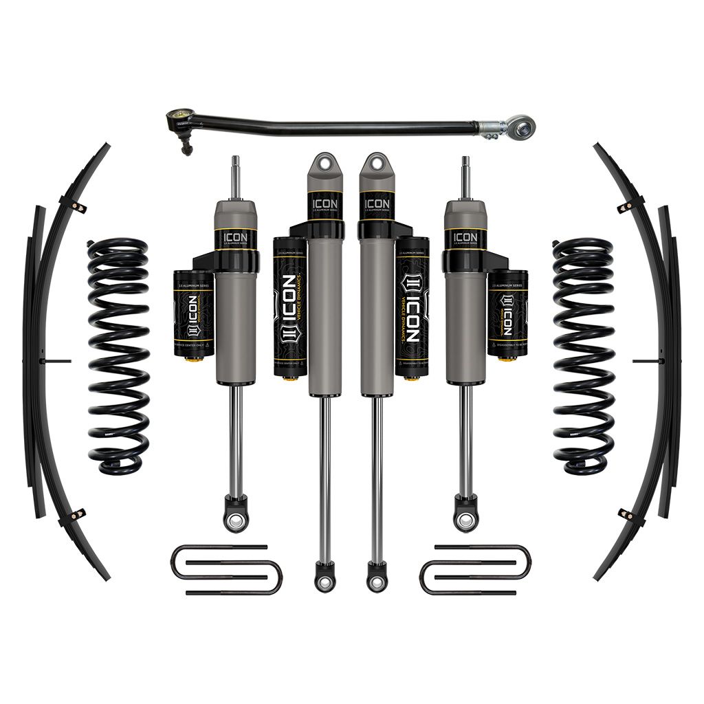 ICON VEHICLE DYNAMICS | 2007-2019 Ford F-250/F-350 4WD Diesel 2.5 Inch Lift Stage 3 Suspension System W/ Expansion Packs Icon Vehicle Dynamics | K62513L