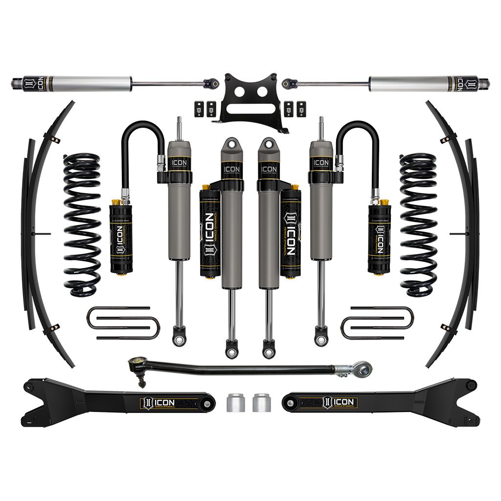ICON VEHICLE DYNAMICS | 17-19 Ford F250/F350 4WD 2.5 Inch Lift Stage 6 Suspension Sys W/ Leaf Spring Icon Vehicle Dynamics | K62516L