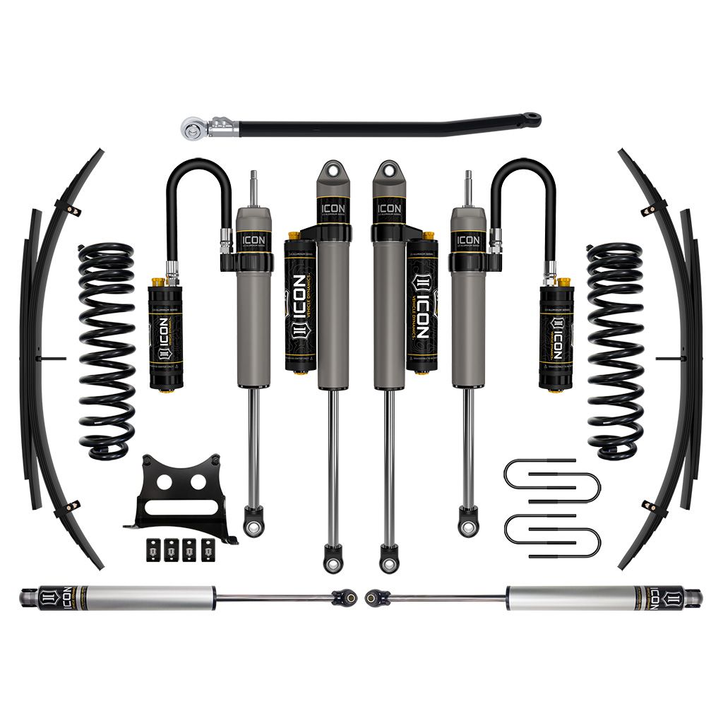 ICON VEHICLE DYNAMICS | 2008-2010 Ford F-250/F-350 Super Duty 4WD Diesel 2.5 Inch Lift Stage 5 Suspension System W/ Expansion Packs Icon Vehicle Dynamics | K62575