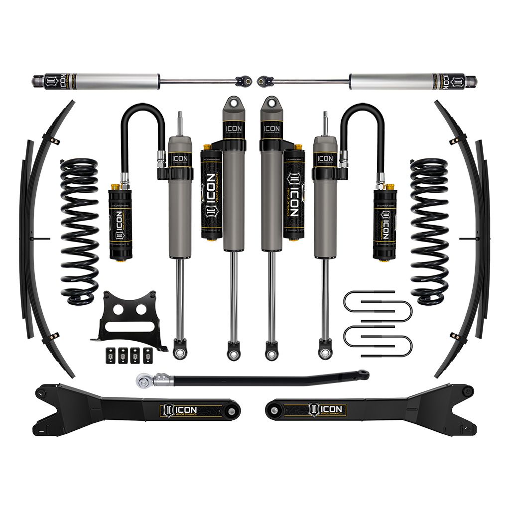 ICON VEHICLE DYNAMICS | 2008-2010 Ford F-250/F-350 Super Duty 4WD Diesel 2.5 Inch Lift Stage 6 Suspension System W/ Expansion Packs Icon Vehicle Dynamics | K62576