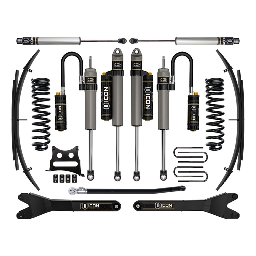 ICON VEHICLE DYNAMICS | 2011-2016 Ford F-250/F-350 Super Duty 4WD Diesel 2.5 Inch Lift Stage 6 Suspension System W/ Expansion Packs Icon Vehicle Dynamics | K62586