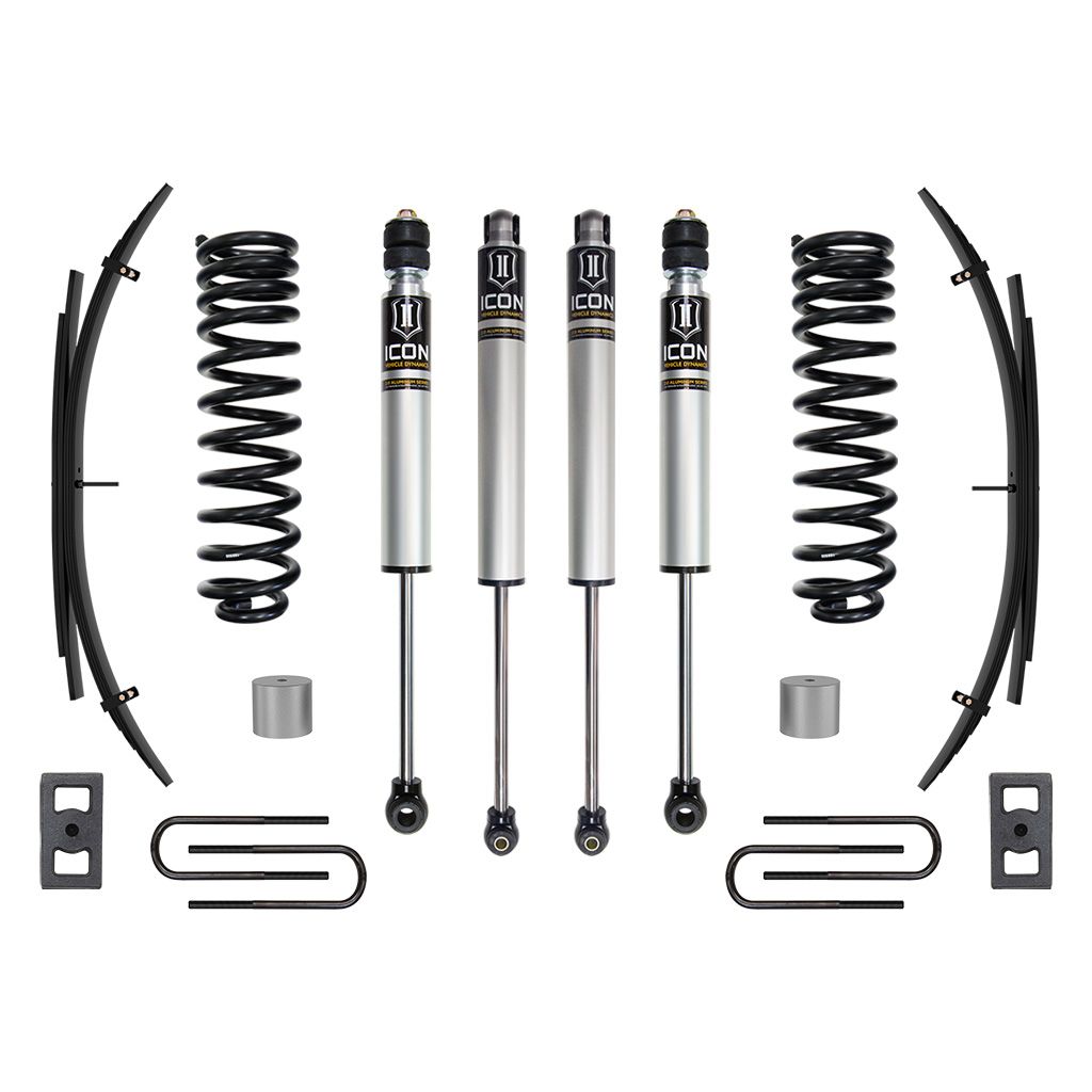 ICON VEHICLE DYNAMICS | 2023 Ford F-250/F-350 Super Duty 4WD Gas 2.5 Inch Lift Stage 1 Suspension System W/ Expansion Packs Icon Vehicle Dynamics | K62591L