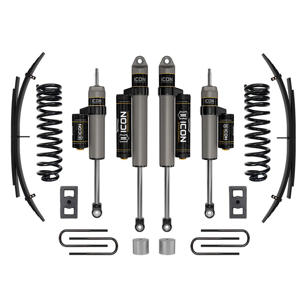 ICON VEHICLE DYNAMICS | 2023 Ford F-250/F-350 Super Duty 4WD Gas 2.5 Inch Lift Stage 2 Suspension System W/ Expansion Packs Icon Vehicle Dynamics | K62592L