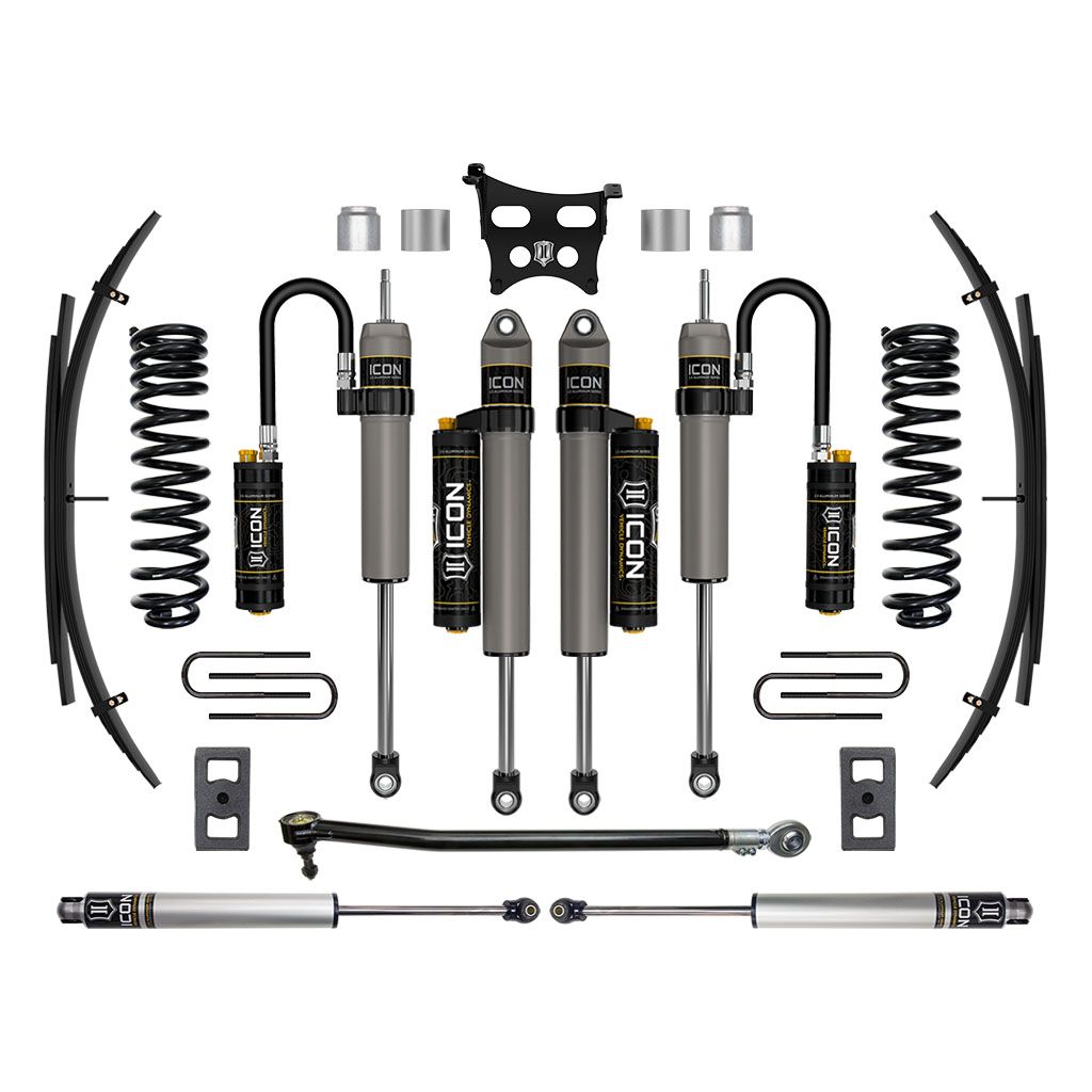 ICON VEHICLE DYNAMICS | 2023 Ford F-250/F-350 Super Duty 4WD Gas 2.5 Inch Lift Stage 5 Suspension System W/ Expansion Packs Icon Vehicle Dynamics | K62595L