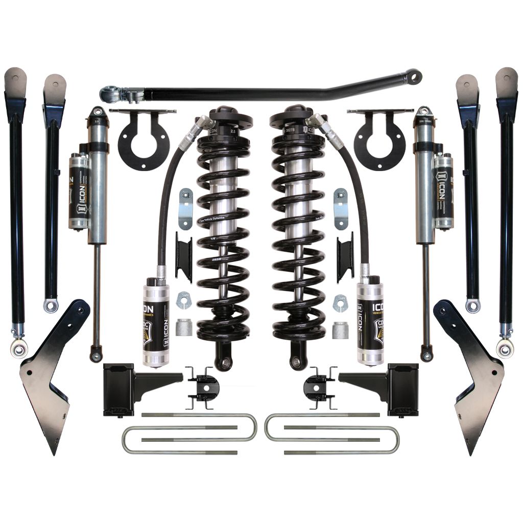 ICON VEHICLE DYNAMICS | 08-10 Ford F-250/F-350 4-5.5 Inch Stage 4 Coilover Conversion System Icon Vehicle Dynamics | K63124