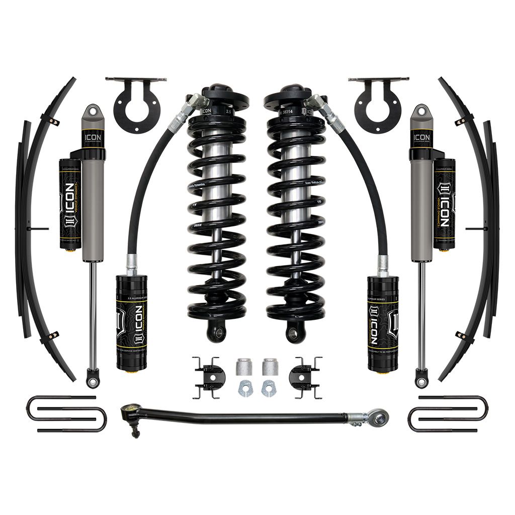 ICON VEHICLE DYNAMICS | 2017-2023 Ford F-250/F-350 Super Duty 4WD 2.5-3 Inch Lift Stage 3 Coilover System W/ Expansion Packs Icon Vehicle Dynamics | K63143L