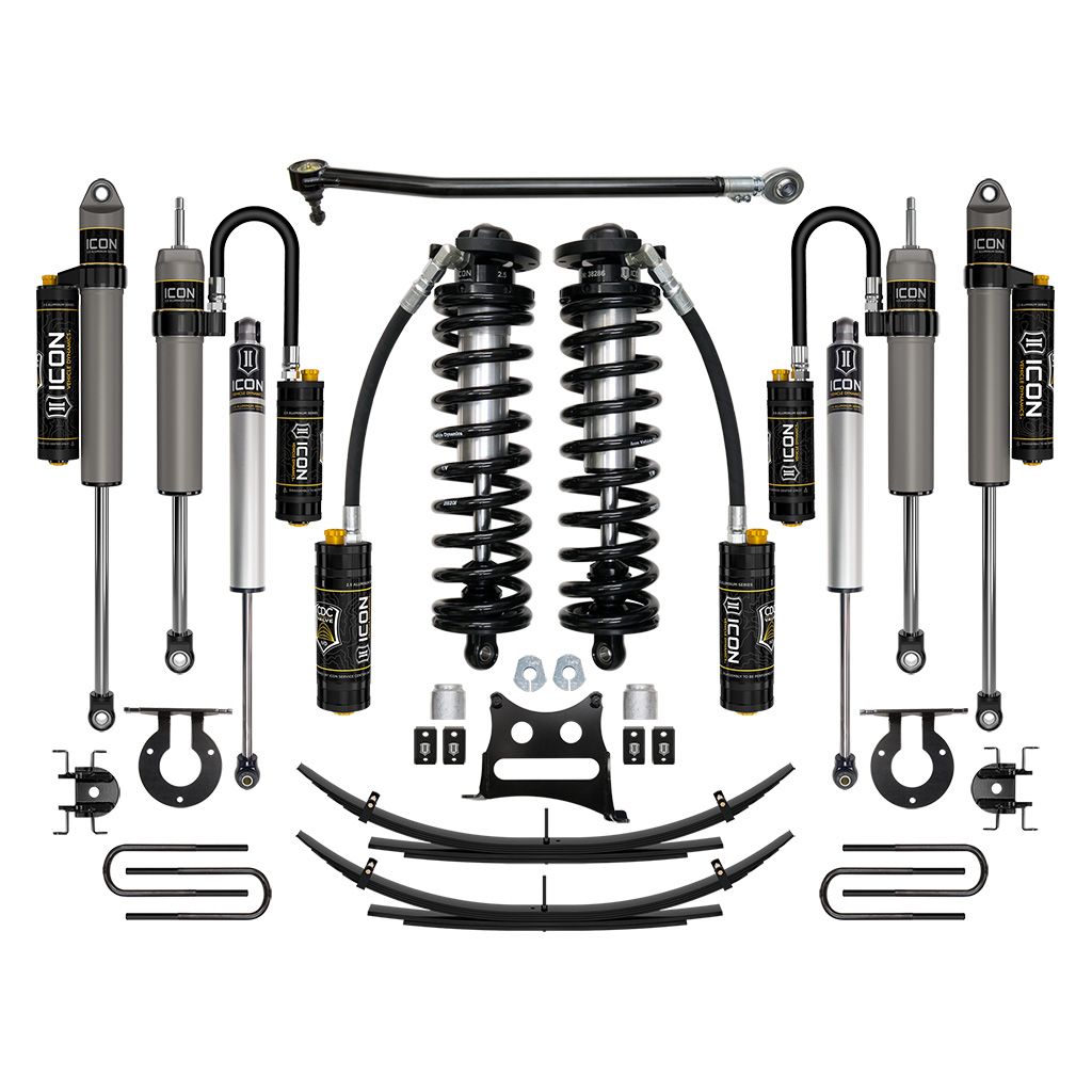 ICON VEHICLE DYNAMICS | 2017-2022 Ford F-250/F-350 Super Duty 4WD 2.5-3 Inch Lift Stage 5 Coilover System W/ Expansion Packs Icon Vehicle Dynamics | K63145L