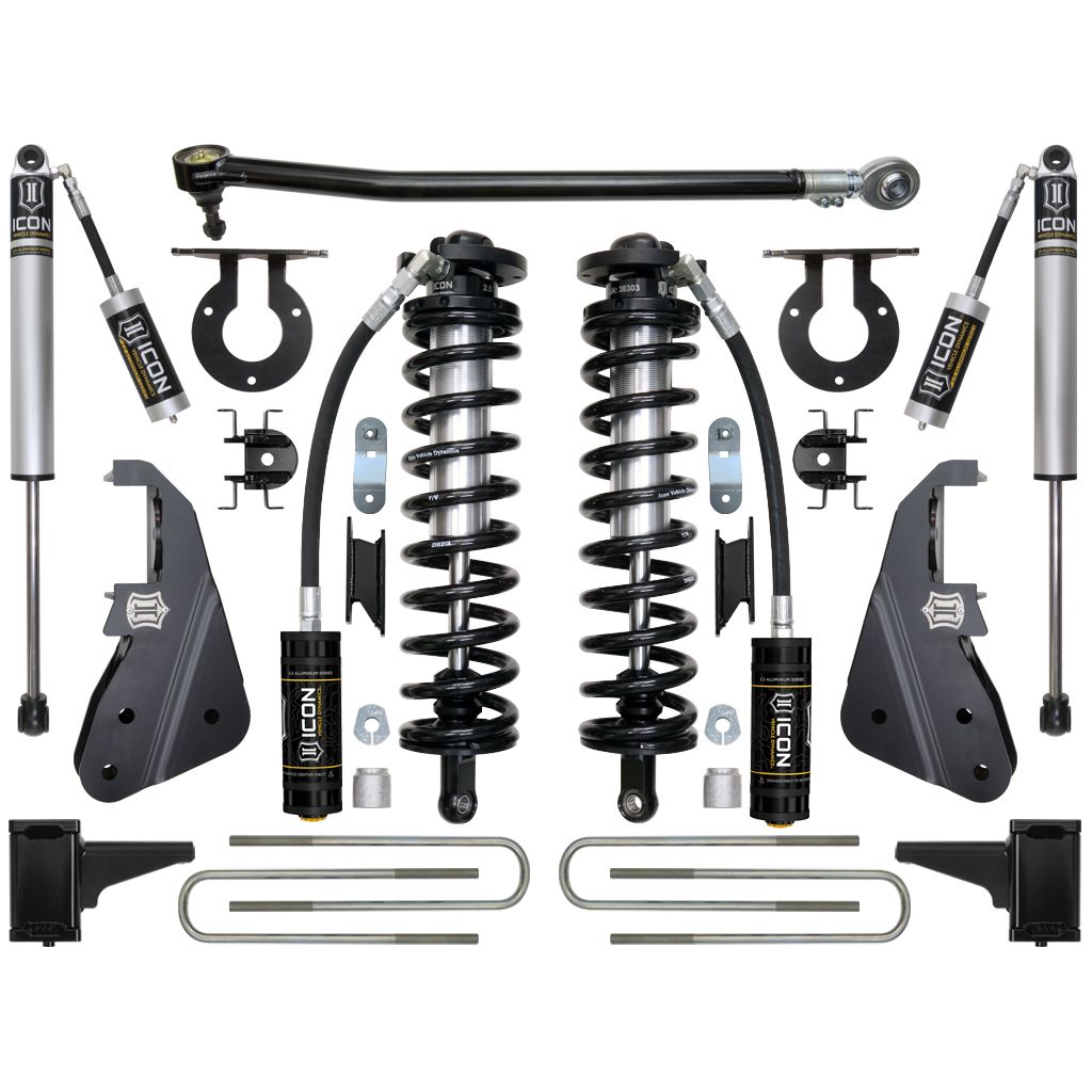 ICON VEHICLE DYNAMICS | 2017-2022 Ford F250/F350 4-5.5 Inch Lift Stage 1 Suspension System Icon Vehicle Dynamics | K63151