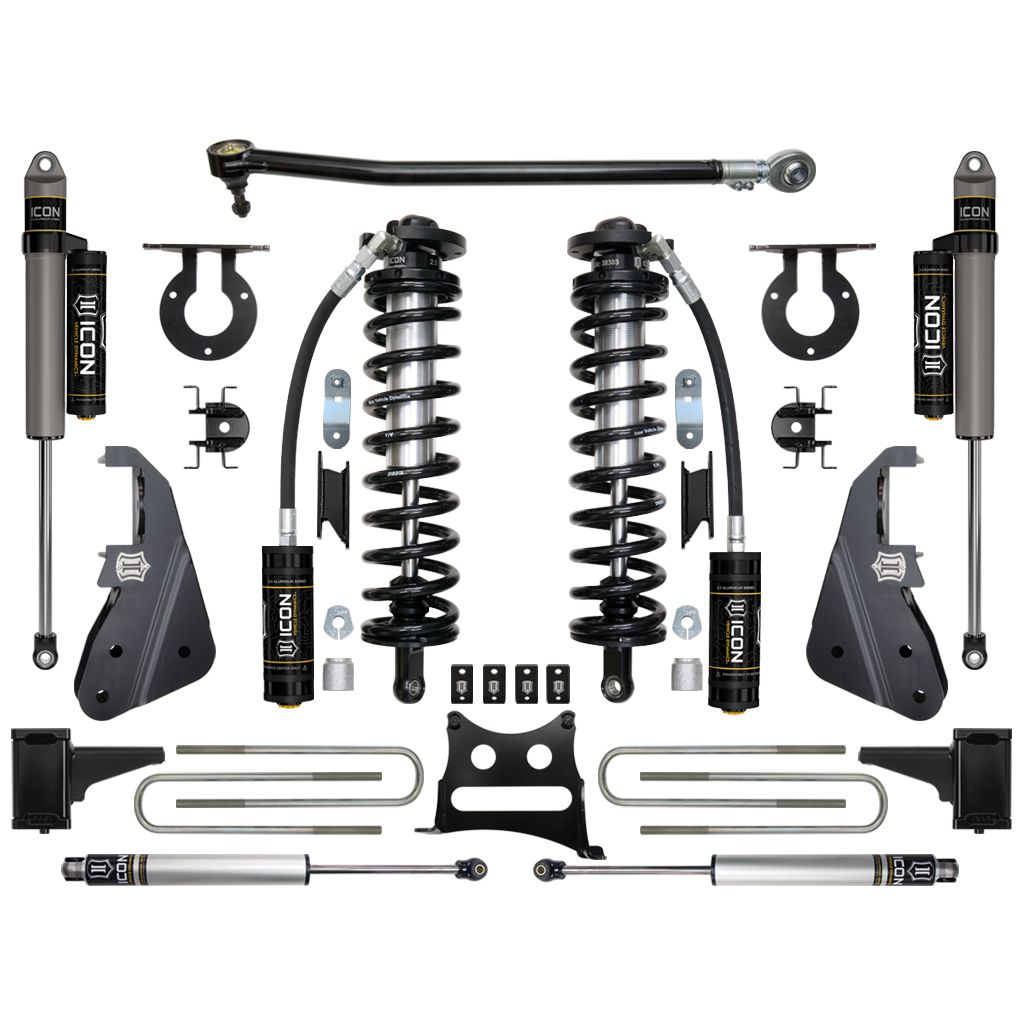 ICON VEHICLE DYNAMICS | 2017-2022 Ford F250/F350 4-5.5 Inch Lift Stage 3 Suspension System Icon Vehicle Dynamics | K63153