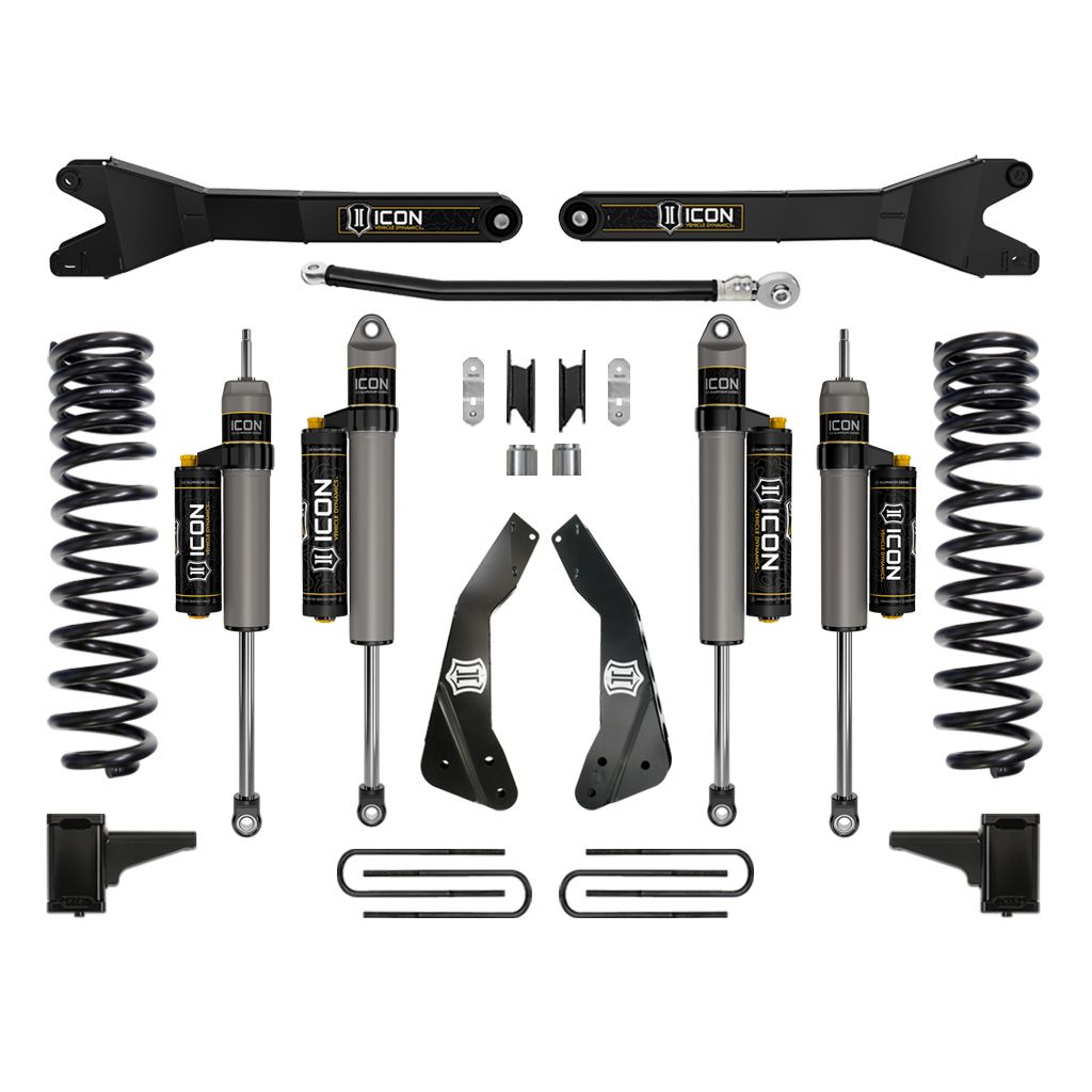 ICON VEHICLE DYNAMICS K64563R ICON K64563R F250/F350 4.5" Stage 4 Suspension System