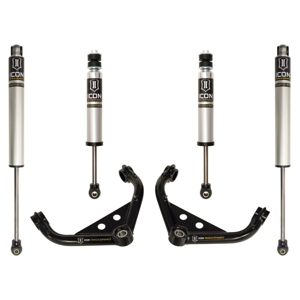 ICON VEHICLE DYNAMICS | 01-10 GM 2500HD/3500 0-2 Inch Stage 2 Suspension System Icon Vehicle Dynamics | K77101