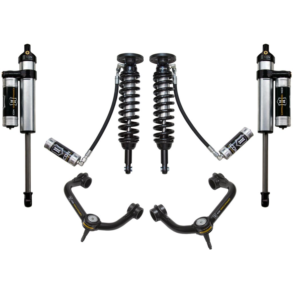 ICON VEHICLE DYNAMICS | 09-13 Ford F150 4WD 1.75-2.63 Inch Stage 4 Suspension System W Tubular UCA Icon Vehicle Dynamics | K93004T