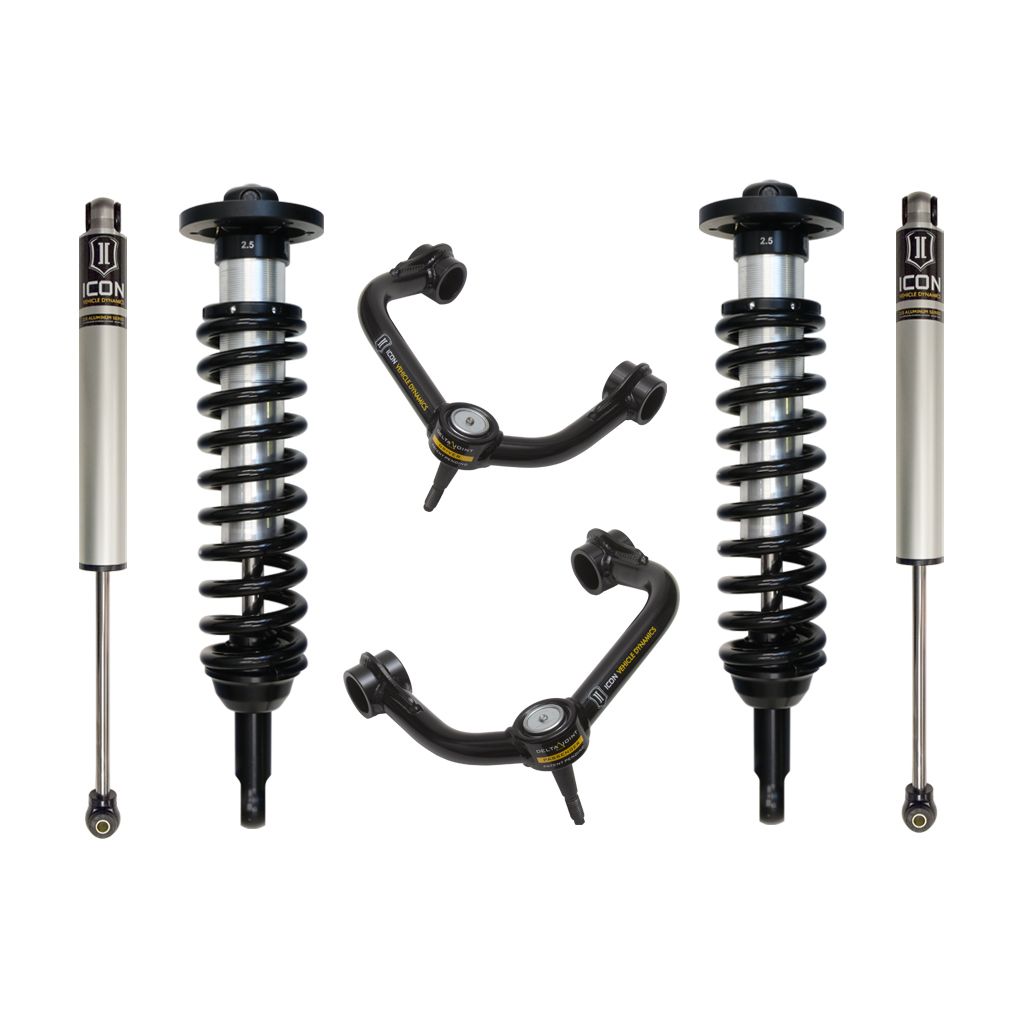 ICON VEHICLE DYNAMICS | 04-08 Ford F150 2WD 0-2.63 Inch Stage 2 Suspension System W Tubular UCA Icon Vehicle Dynamics | K93031T