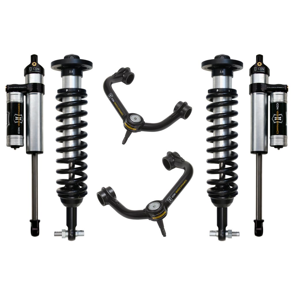 ICON VEHICLE DYNAMICS | 2014 Ford F150 2WD 0-2.63 Inch Stage 3 Suspension System W Tubular UCA Icon Vehicle Dynamics | K93073T