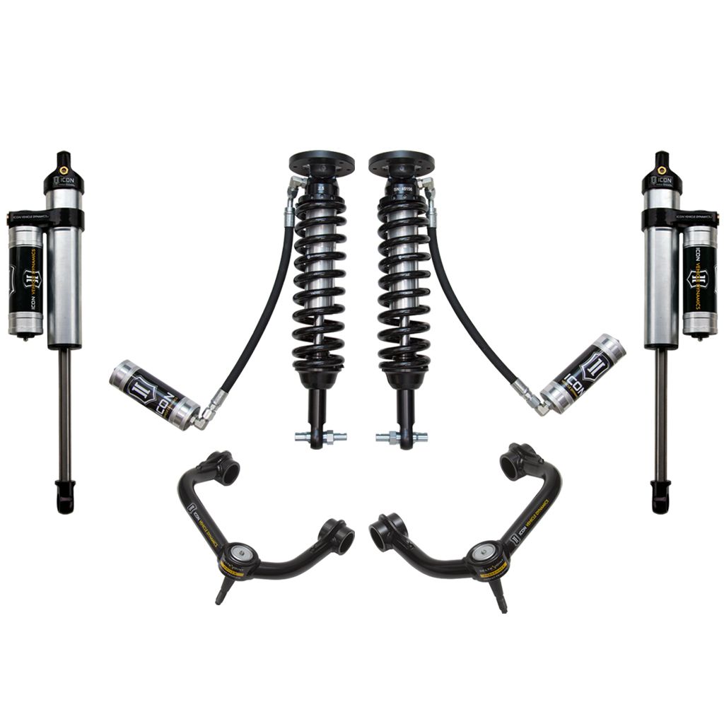 ICON VEHICLE DYNAMICS | 2014 Ford F150 2WD 1.75-2.63 Inch Stage 4 Suspension System W Tubular UCA Icon Vehicle Dynamics | K93074T