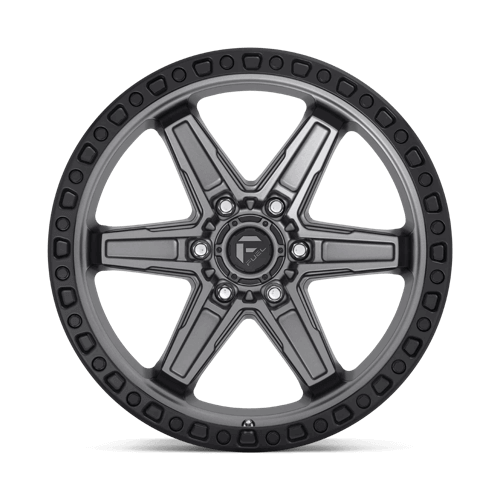 FUEL D698 KICKER Matte Gunmetal Black Bead Ring