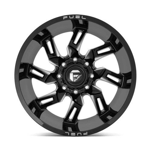 FUEL D747 LOCKDOWN Gloss Black Milled