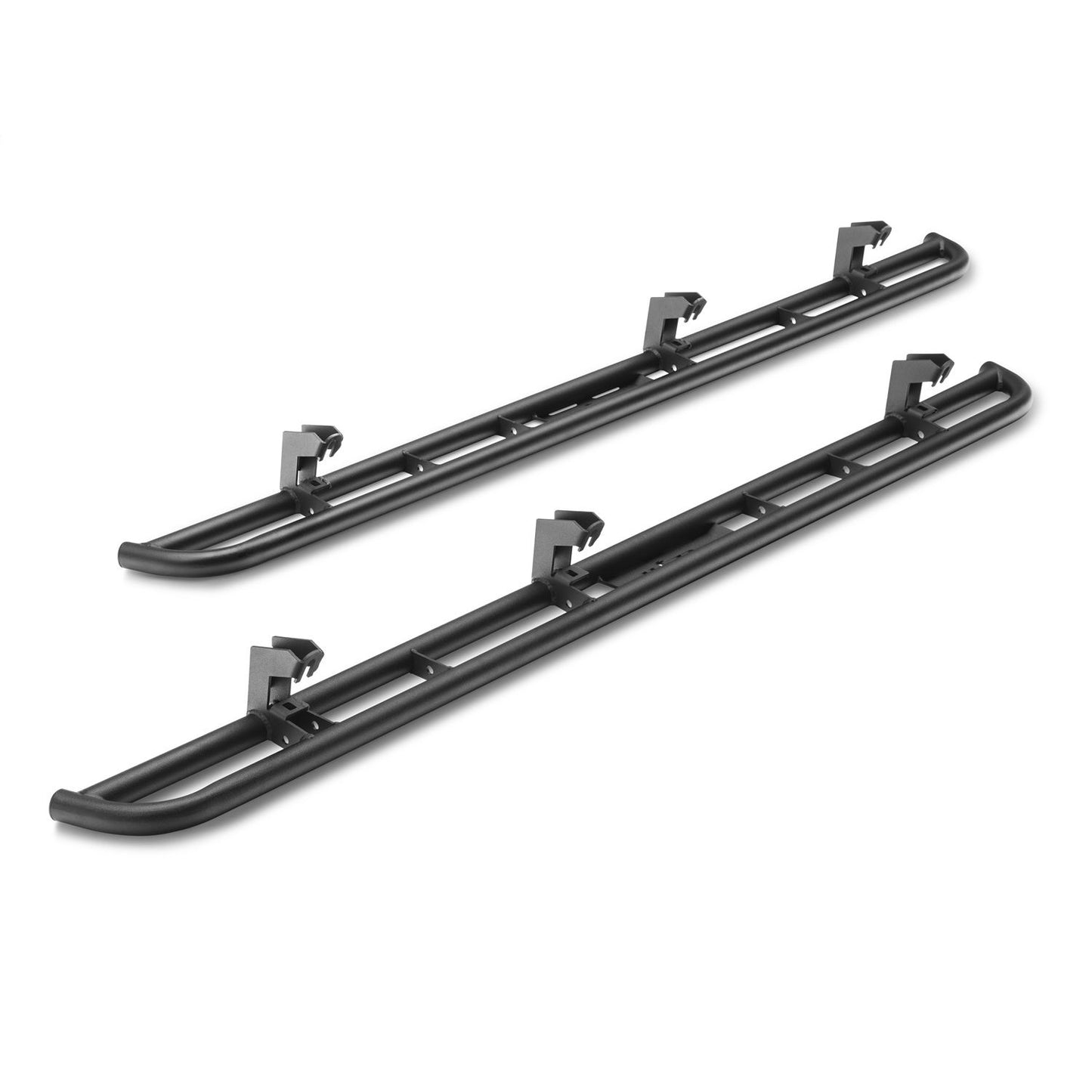N-Fab | RKR Rails-Cab Len (2 Steps)-10-24 4Runner EXC. Limited;TRD Sport;NSHD-TX Blk | T104RKR4R