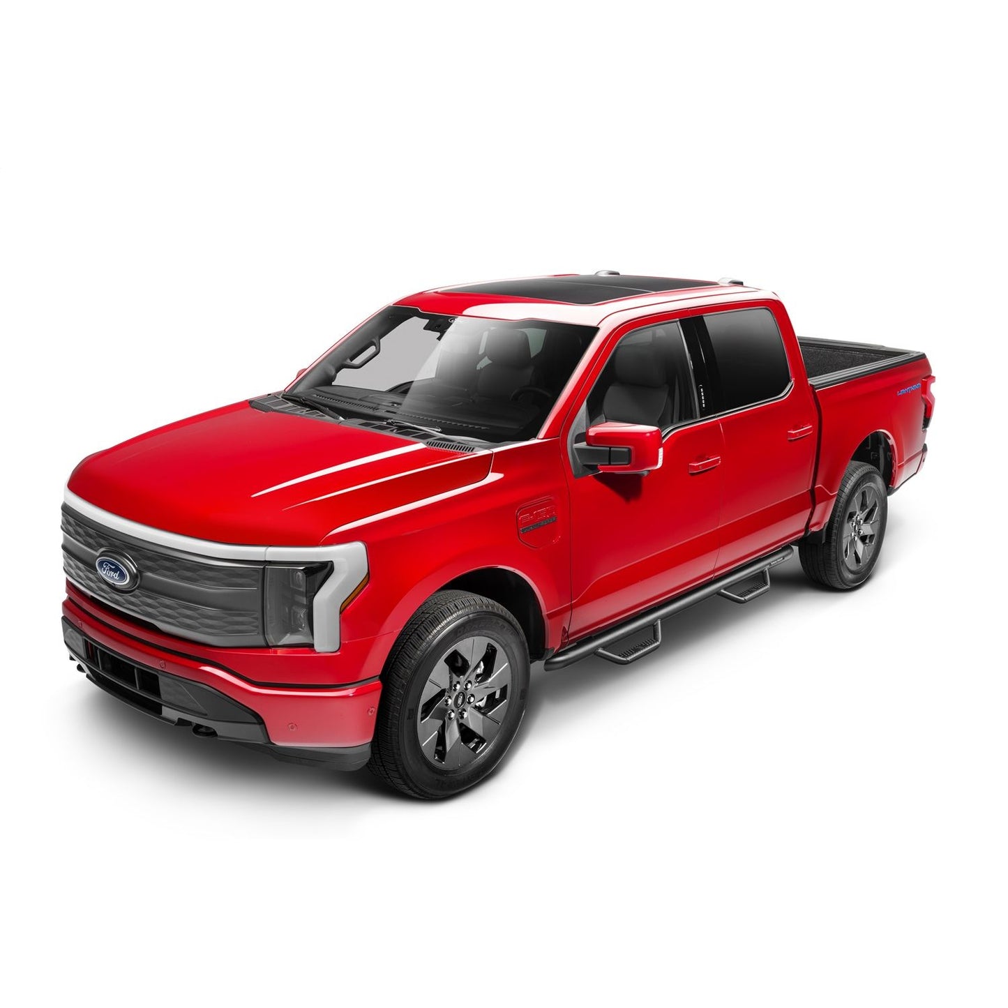 N-Fab | Nerf Step-Cab Len (2 Stps)-17-24 F250/350/450 Crew-TX Blk | F1785CC-TX
