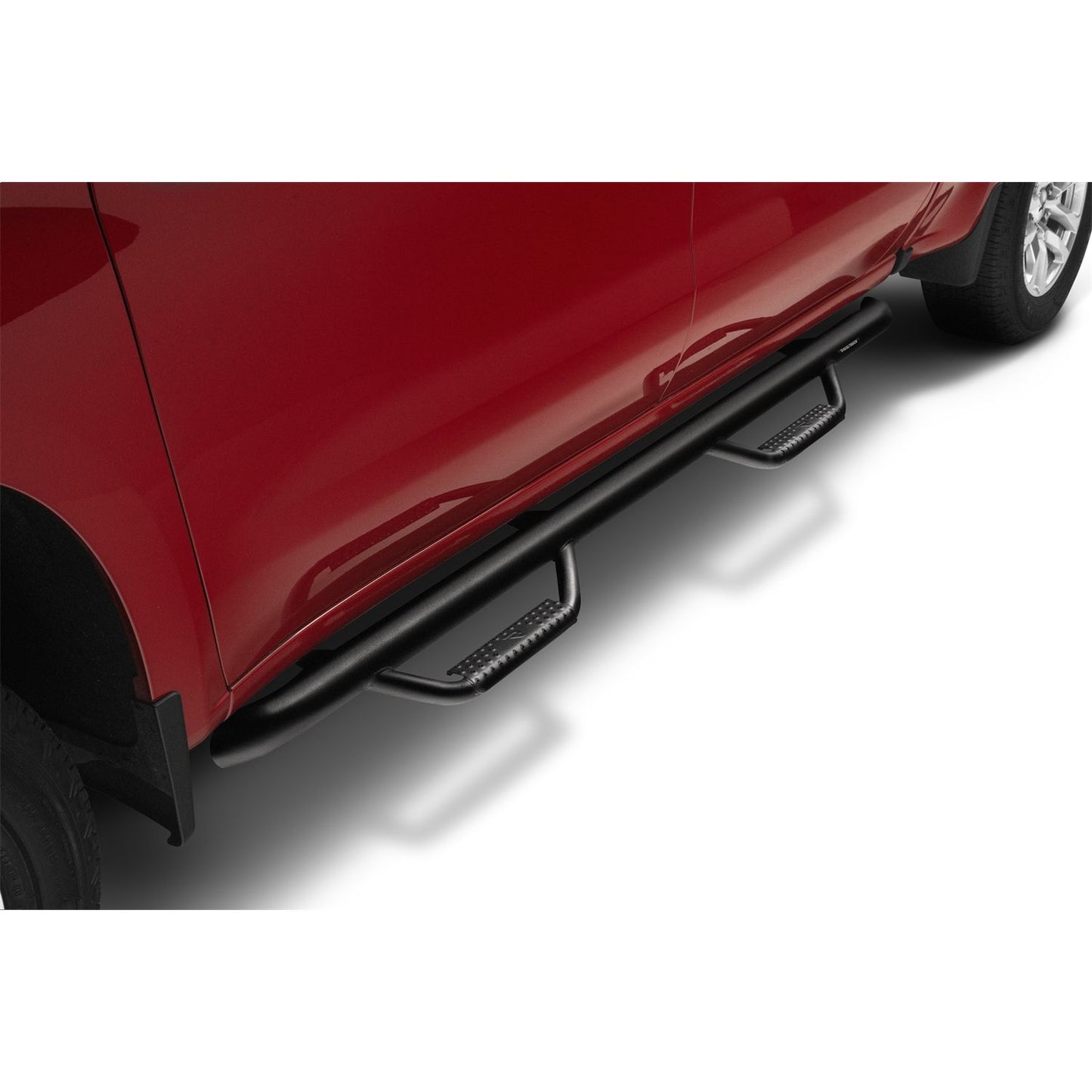 N-Fab | Nerf Step-Cab Len (2 Stps)-19(NewBody)-24 Silv/Sierra1500/20-24HD Crew-TXBlk | C1980CC-TX