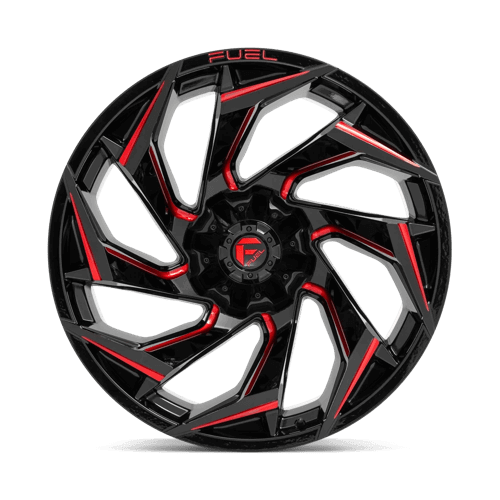 FUEL D755 REACTION Gloss Black Milled W/ Red Tint