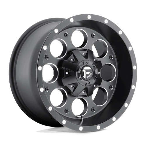 FUEL D525 REVOLVER Matte Black Milled